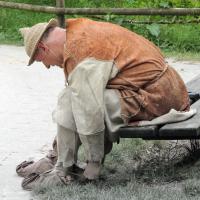 UN HABITANT EPOQUE NEOLITHIQUE