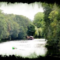 Le Cher sous le Château de Chenonceau
